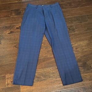 Nike Golf Blue Pinstripe Pants 34x32